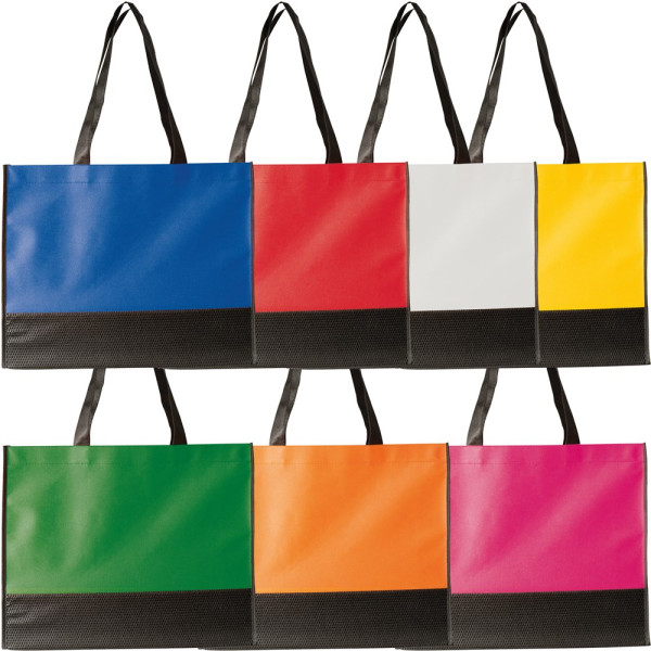 Faltbare Non Woven Einkaufstasche, 2 farbig