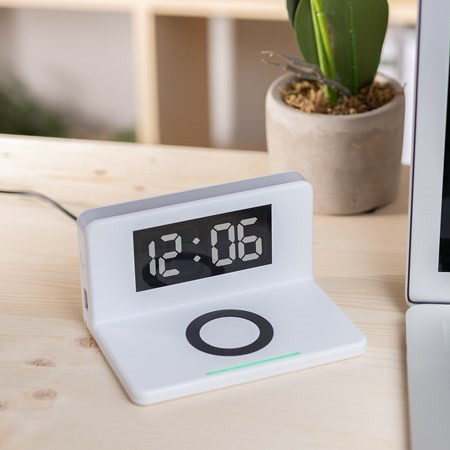 Wireless Charger Alarm Clock Alina
