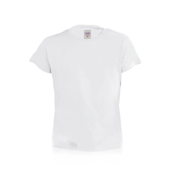 Kinder Weiß T-Shirt Hecom