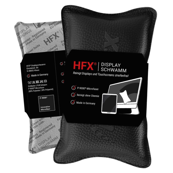 HFX®-Displayschwamm Premium mit Standard-Papierbanderole, All-Inclusive-Paket