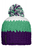 Purple/lime-green/white (ca. Pantone 258C
360C
white)