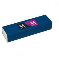 Marineblaue Box