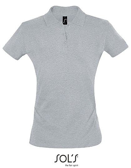 SOL´S - Women´s Polo Shirt Perfect - Grey Melange