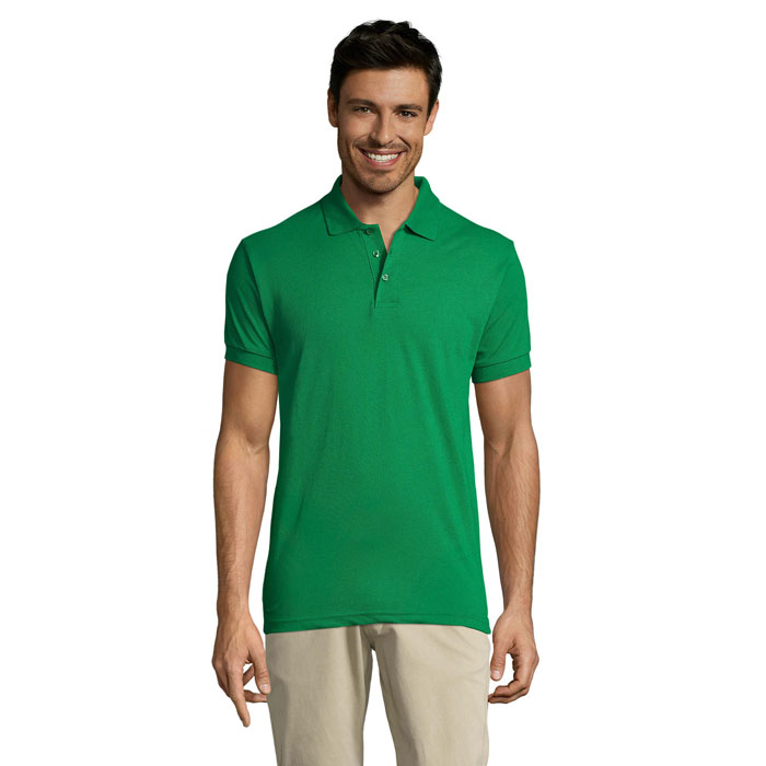 PRIME MEN - PRIME HERREN POLO 200g - Kelly Green