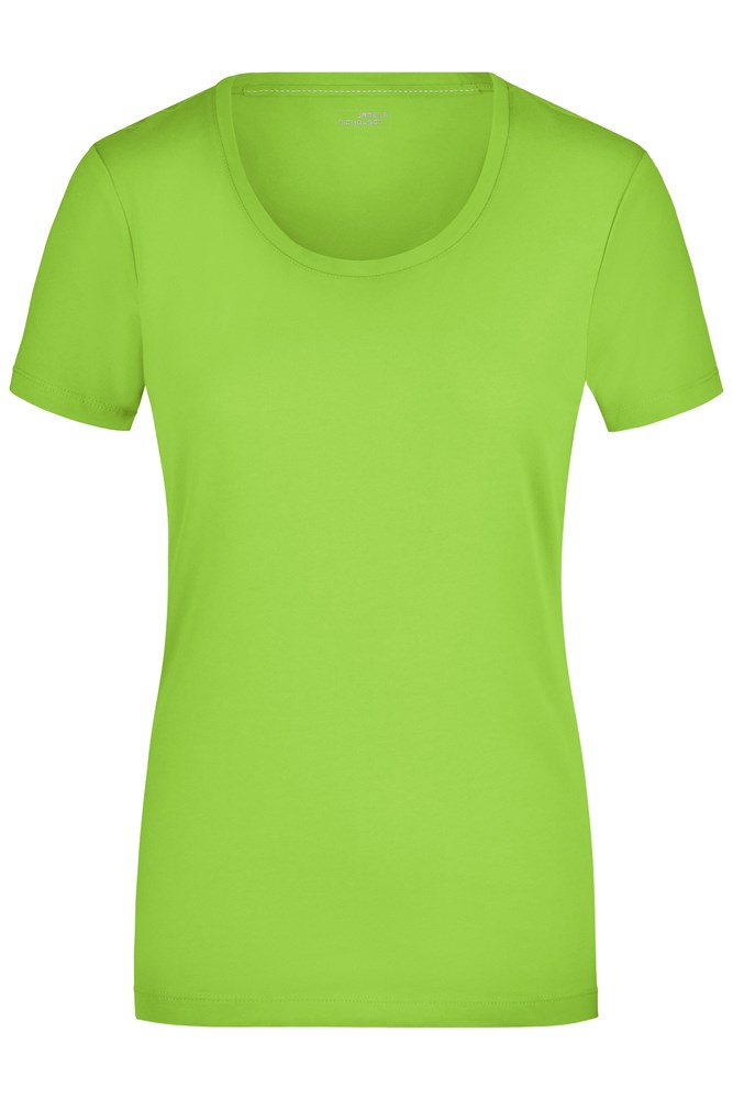 Ladies' Stretch Round-T - Lime-green (ca. Pantone 360C)