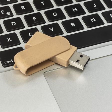 USB-Stick Expert Eco-Braun-8 GB