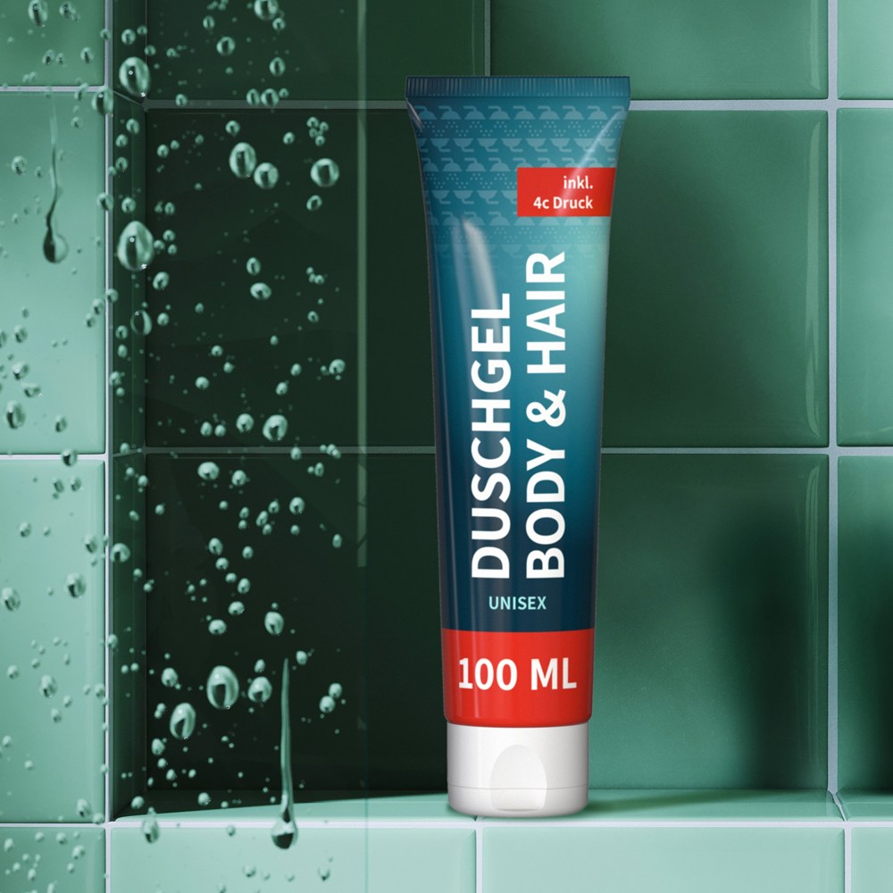 Duschgel Rosmarin-Ingwer, 100 ml Tube