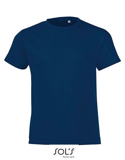 SOL´S - Kids´ Round Collar T-Shirt Regent Fit - French Navy