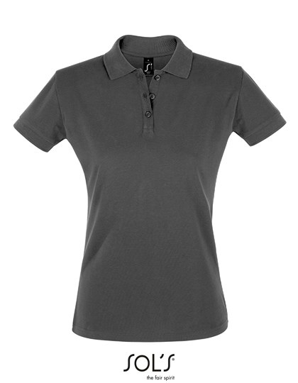 SOL´S - Women´s Polo Shirt Perfect - Dark Grey (Solid)
