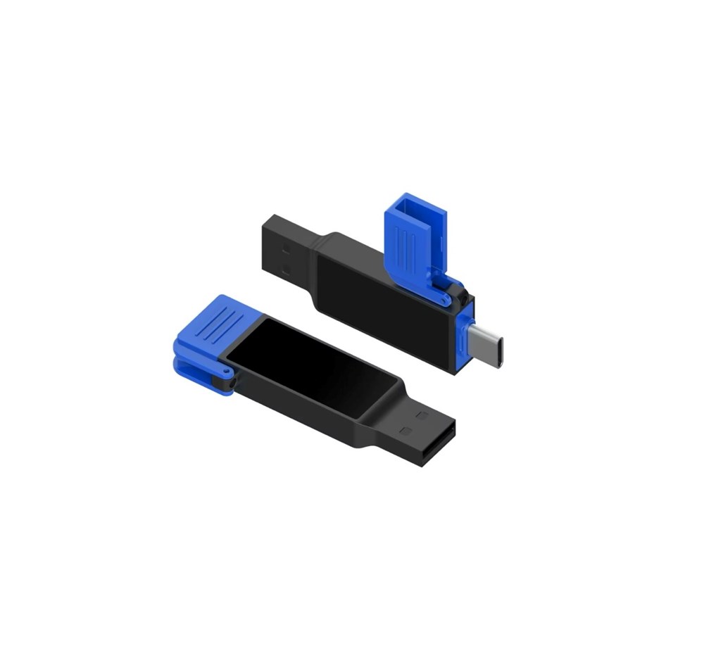 USB-Stick SparkDrive LED Type A-C-Rot-32 GB