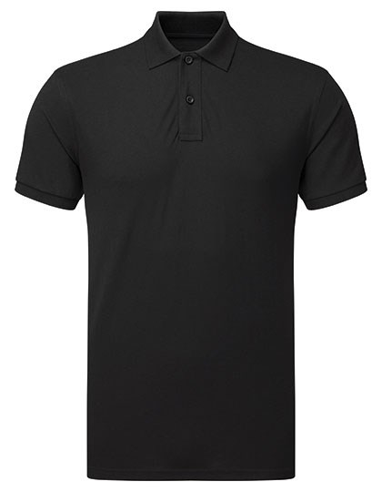 Asquith & Fox - Men´s Polycotton Blend Polo - Black
