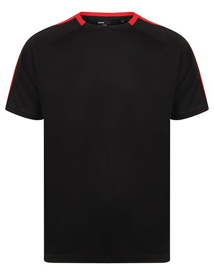 Finden+Hales - Adult´s Team T-Shirt - Black, Red