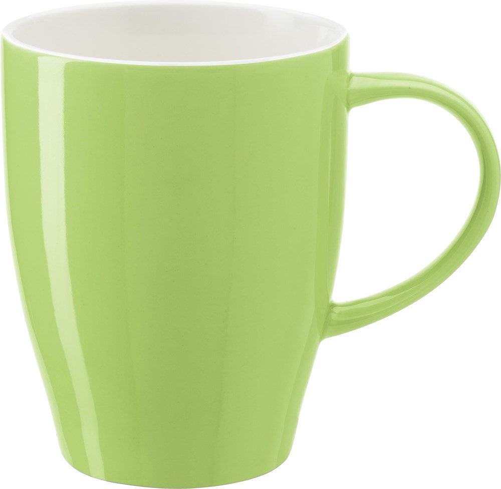 Becher aus Porzellan Paula - hellgrün