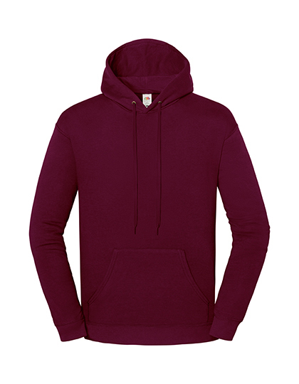 Fruit of the Loom - ICONIC 250 Hooded Sweat - Burgundy