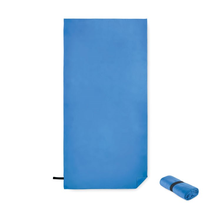 WAXOFF - Sport-/Strandtuch Mikrofaser - blau