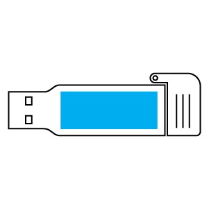 USB-Stick SparkDrive LED Type A-C-Rot-32 GB