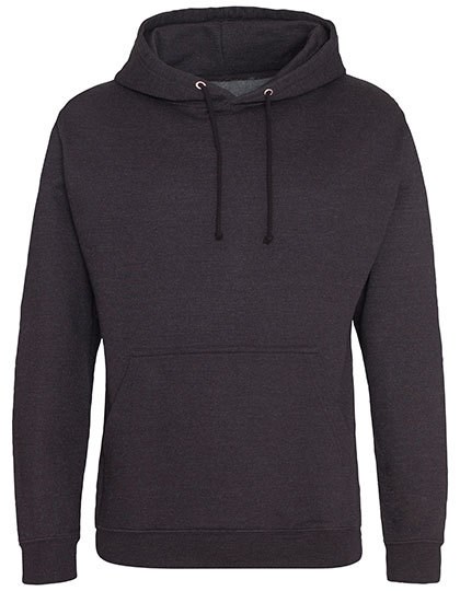 Just Hoods - College Hoodie - Black Smoke