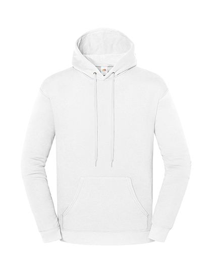 Fruit of the Loom - ICONIC 250 Hooded Sweat - White