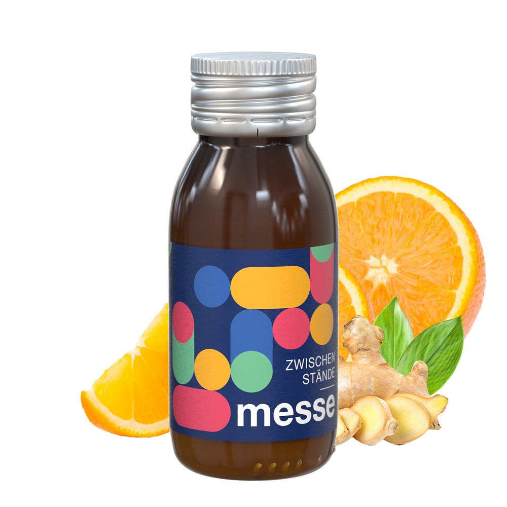 Vitamin-Shot Orange-Ingwer