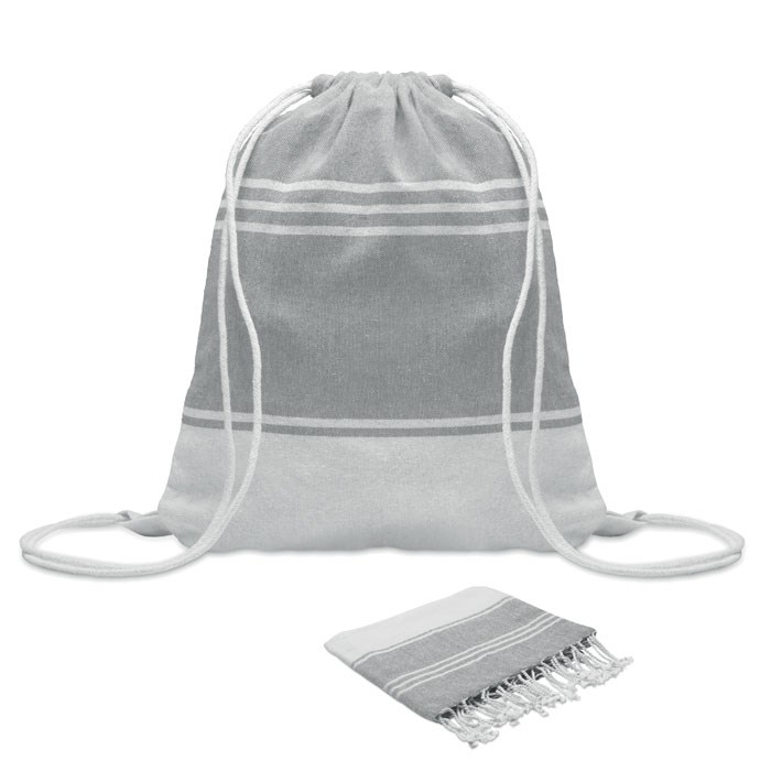 HAMMA - Strandtuch-Set - grau