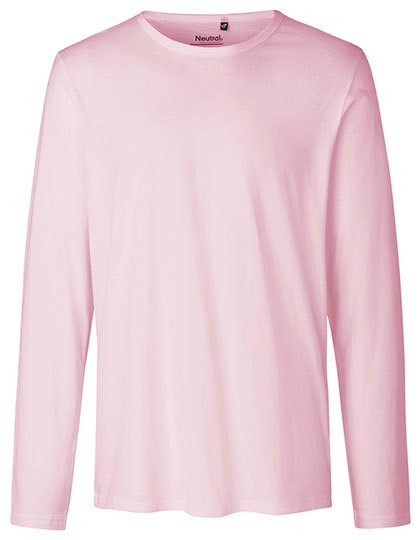 Neutral - Men´s Long Sleeve T-Shirt - Light Pink