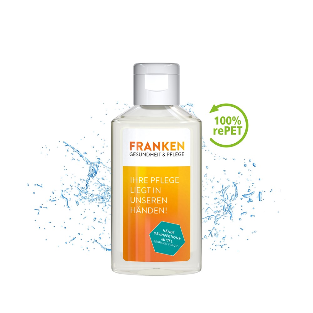 Hände-Desinfektionsgel (DIN EN 1500), 50 ml, Body Label (R-PET)