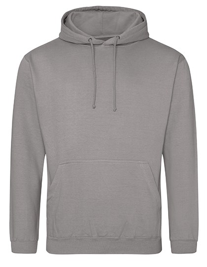 Just Hoods - College Hoodie - Platinum Grey
