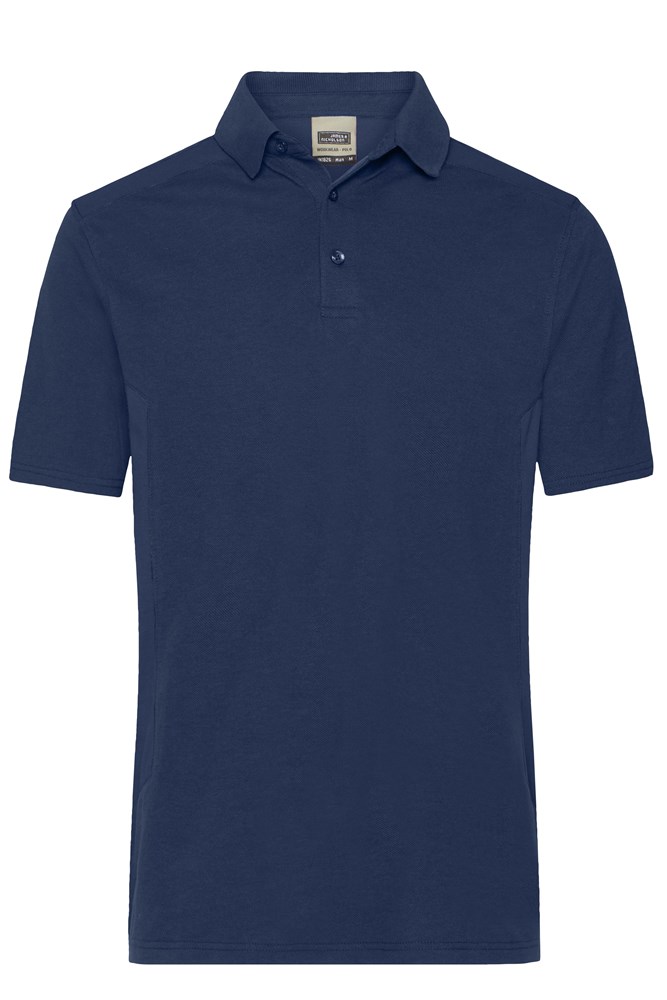 Men's Workwear Polo - STRONG -   GRS & OCS Blended - Navy/navy (ca. Pantone 296C)