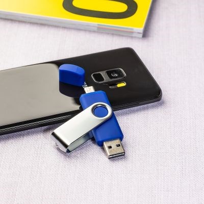 USB-Stick Expert Duo-Grün-16 GB