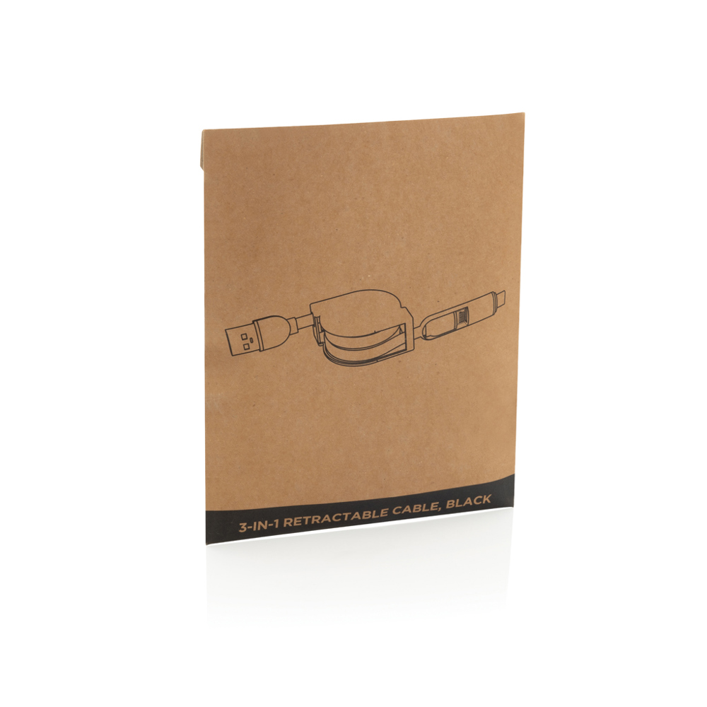 3-in-1 ausziehbares Kabel