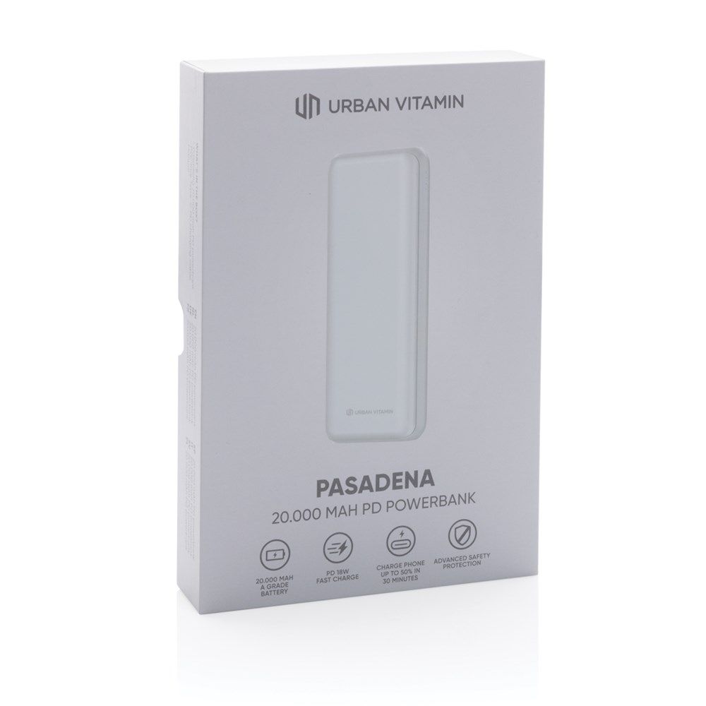 Urban Vitamin Pasadena 20.000mAh 18W PD Powerbank