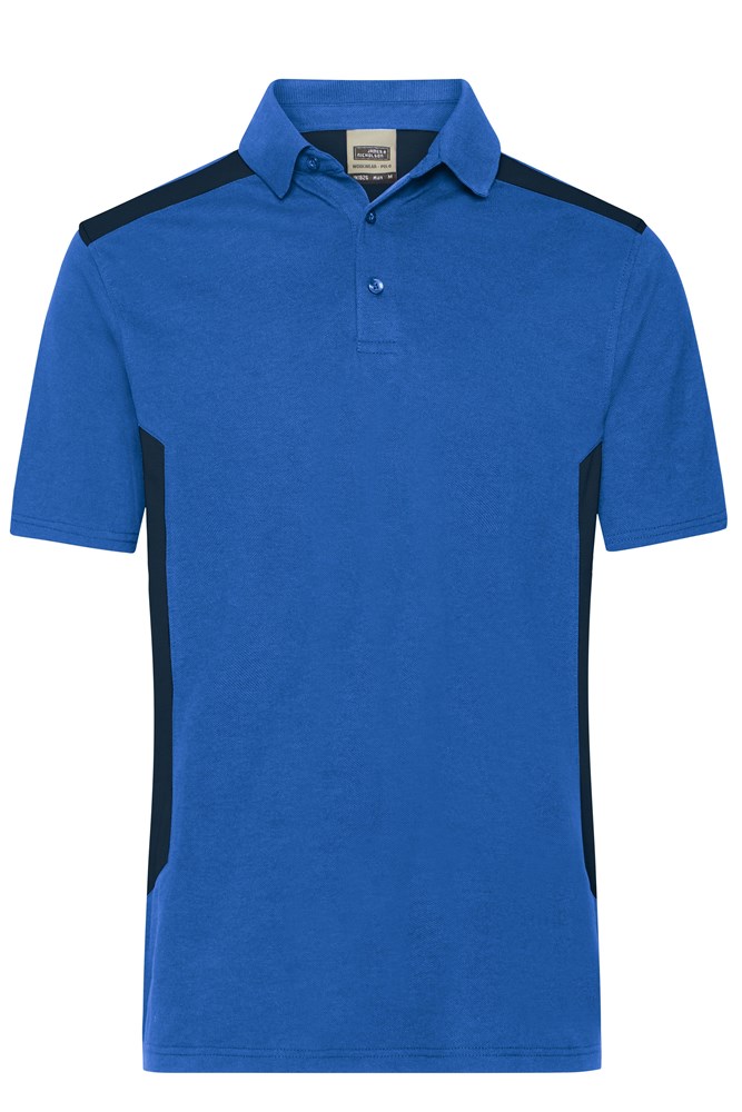 Men's Workwear Polo - STRONG -   GRS & OCS Blended - Royal/navy (ca. Pantone 285C
296C)